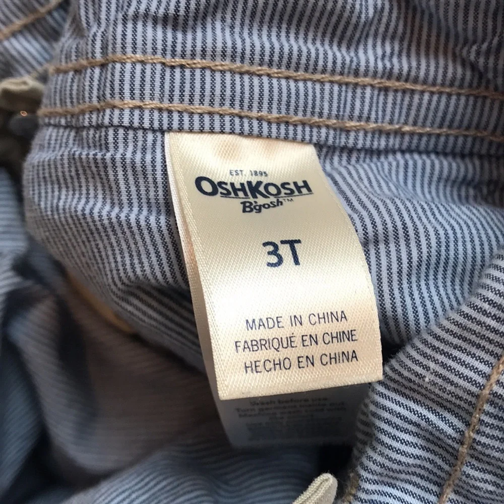 OshKosh Overalls Bundle (size 3T)